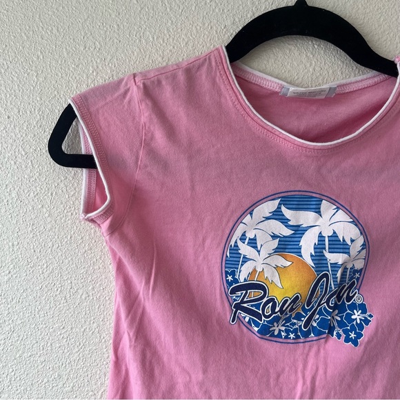 Ron Jon Surf Shop girls tee/baby tee - Picture 2 of 9